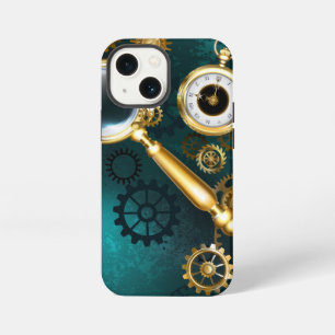 Magnifier in Steampunk Style iPhone 13 Mini Case