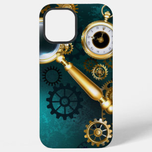 Magnifier in Steampunk Style iPhone 12 Pro Max Case