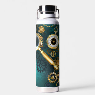Magnifier in Steampunk Style Water Bottle