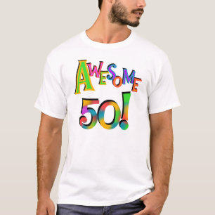 Magnifique 50 T-shirts et cadeaux d'anniversaire