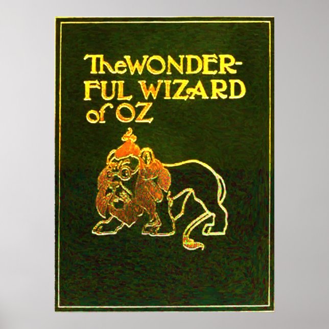 Magnifique Assistant de Oz Cowardly Lion Poster (Devant)