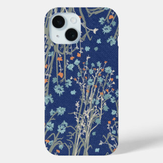 Magnifique boho étui de téléphone à fleurs sauvage