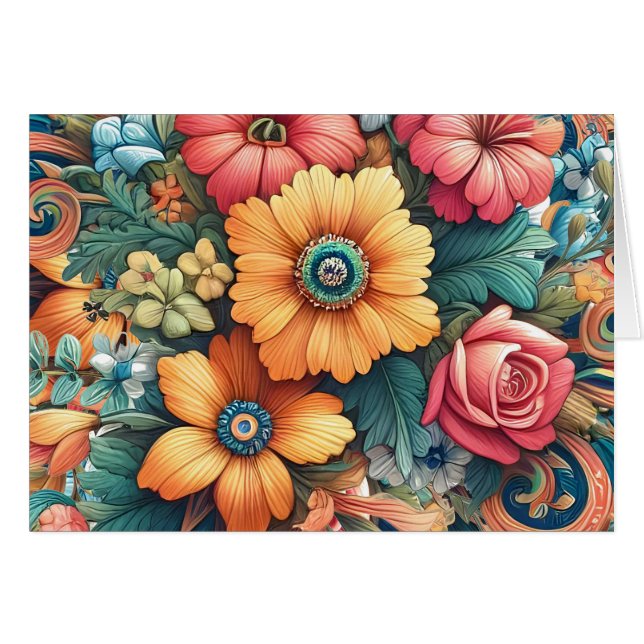 Magnifique bouquet de fleurs (Devant horizontal)