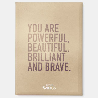 Magnifique, brillant et courageux — Magnet