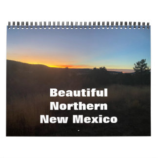 Magnifique Calendrier Nord Nouveau-Mexique
