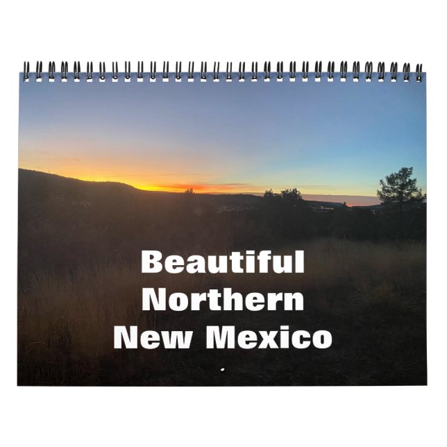 Magnifique Calendrier Nord Nouveau-Mexique (Protection)