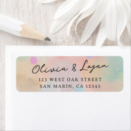 Magnifique calligraphie moderne aquarelle abstrait