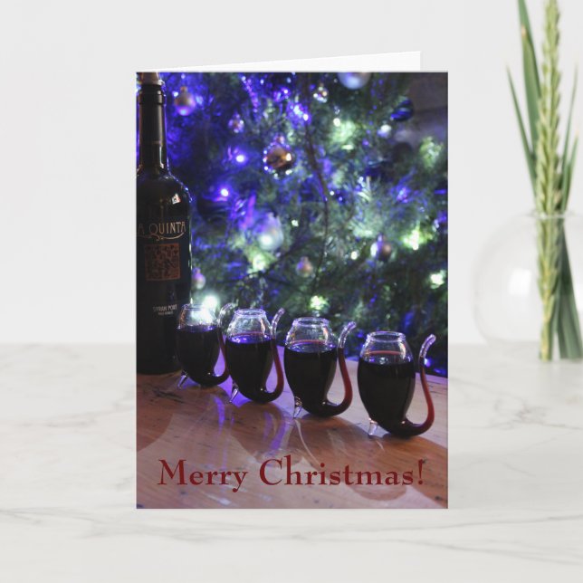 Magnifique carte de voeux de Noël ! (Devant)