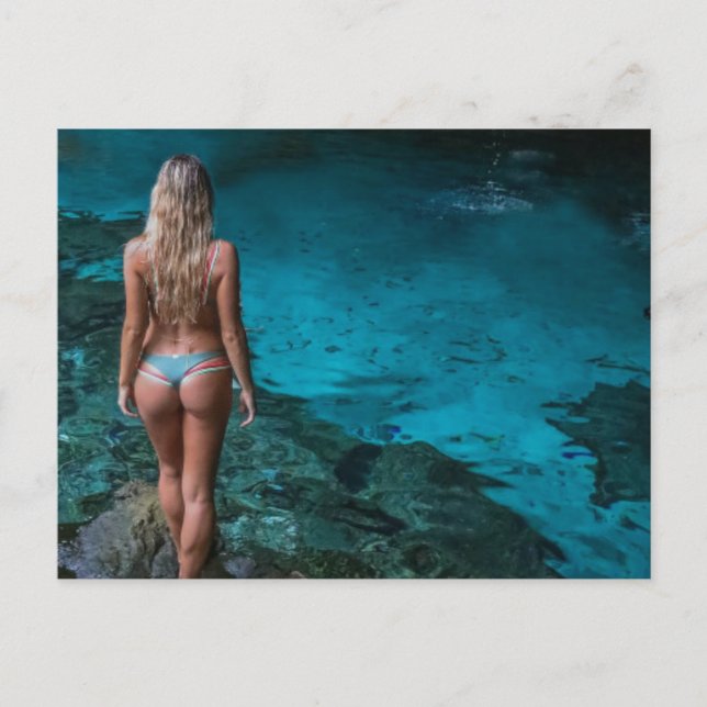 Magnifique carte postale Bikini Beauty Photography (Devant)