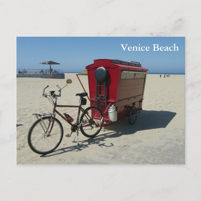 Magnifique Carte Postale Funky Venice Beach ! (Devant)