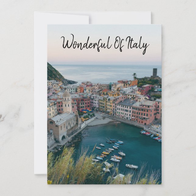 Magnifique Carte Postale Italienne (Devant)