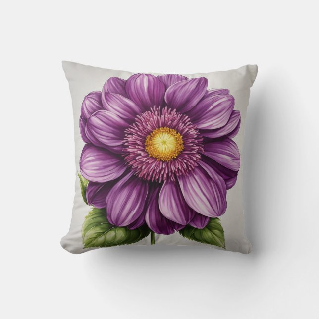 magnifique couverture coussin de fleurs (Recto)