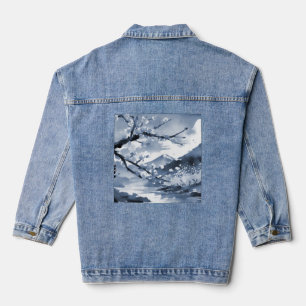 Magnifique Élégante floraison de cerises japonaise