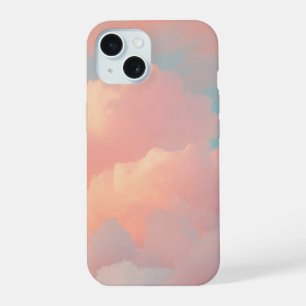 Magnifique étui téléphonique nuageux (Cotton Candy