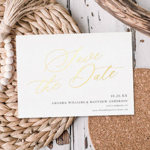 Magnifique faire-part de mariage sans photo à l'éc