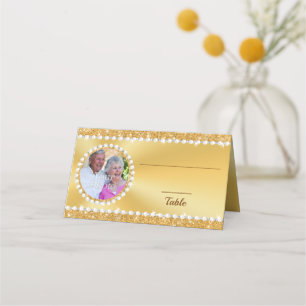 Magnifique, Gold Place Cartes. Cartes Photo