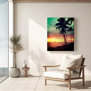 Magnifique impression sur toile tendue de coucher