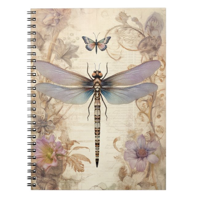 Magnifique Journal De Junk Avec Dragonfly & Butter (Devant)
