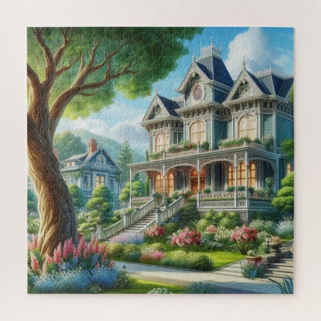 Magnifique Maison victorienne Puzzle (Vertical)
