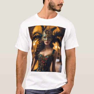 "Magnifique Masque : T-shirt homme inspiré par les