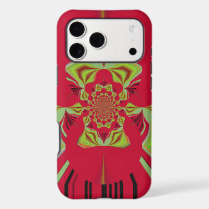 Magnifique Motif africain rouge jaune Incroyable
