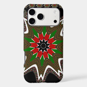 Magnifique Motif Culturel Kenya Géométrique