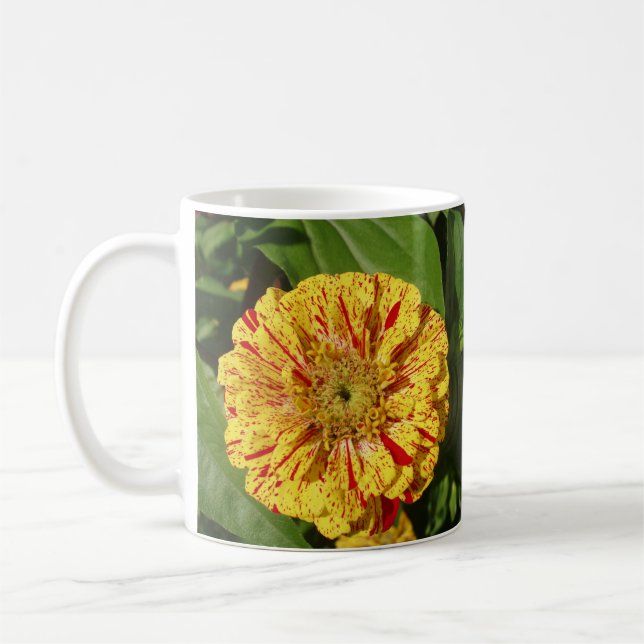 Magnifique mug à café à fleurs (Gauche)