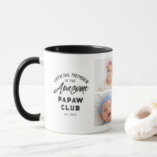 Magnifique mug PAPAW avec collage de photos