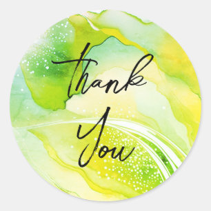Magnifique or merci stickers