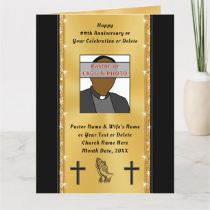 Magnifique, Pastor Anniversaire Cartes ou TOUTE OC