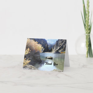 Magnifique Paysage, Sympathie Merci Carte de note