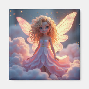 Magnifique PInk Fairy Magnet