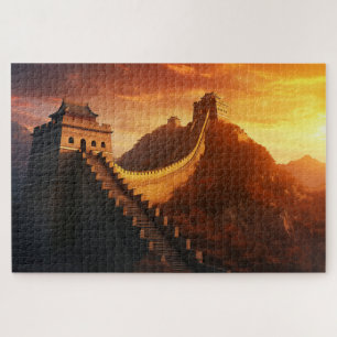 Magnifique puzzle de la Grande Muraille de Chine a