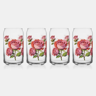 Magnifique Rose Pink Drinkware Set