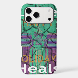 Magnifique rustique fissuré boue amour guérit art