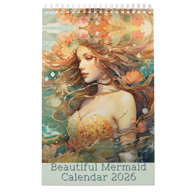 Magnifique Sirène Calendrier 2025, Sirène (Protection)