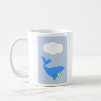 Magnifique tasse avec une baleine  