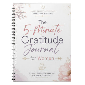 Magnifiquement conçu, journal de gratitude de 5 mi