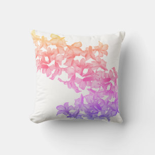 Magnifiques fleurs de lily Kudu Coussin de jet