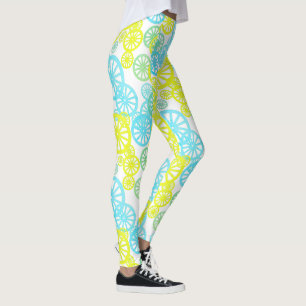 Magnifiques Leggings à motif de roue en cercle de