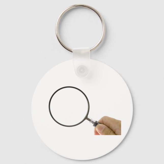 Magnifying glass keychain (Front)