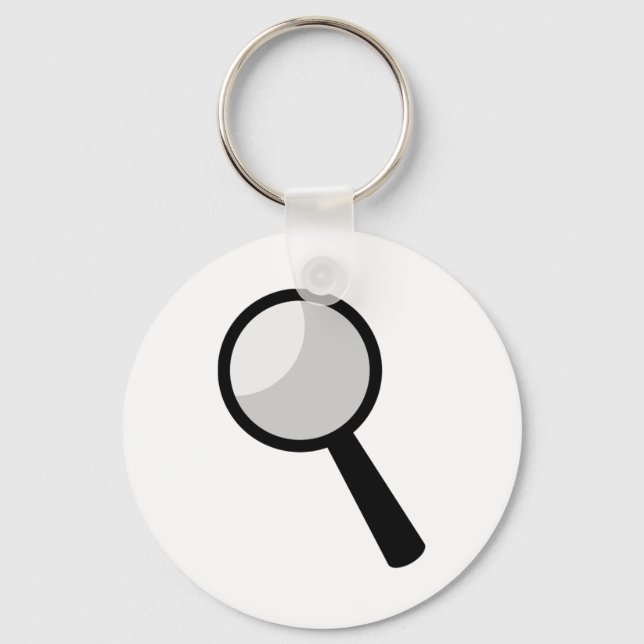 Magnifying Glass Keychain (Front)