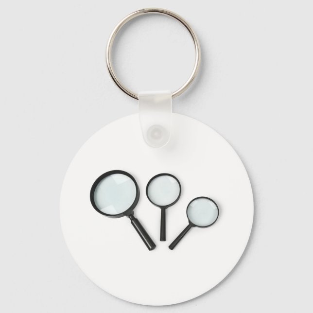 magnifying glass set keychain (Front)