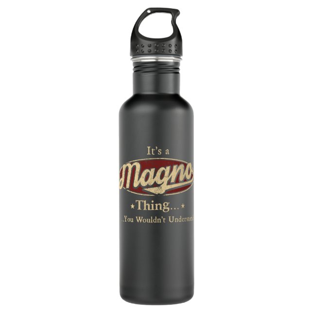 Magno Nom bouteille cadeau (Devant)