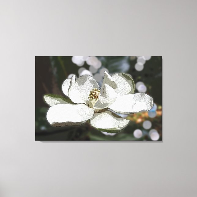 Magnolia 2760 canvas print (Front)