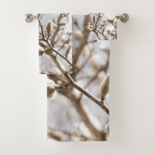 Magnolia Beauty Dream #2 #wall #art Bath Towel Set