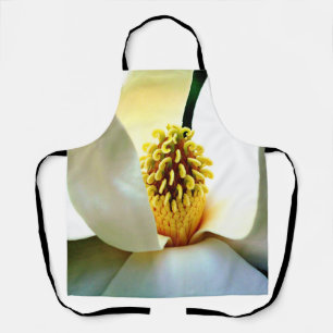 Magnolia Bloom Macro Apron