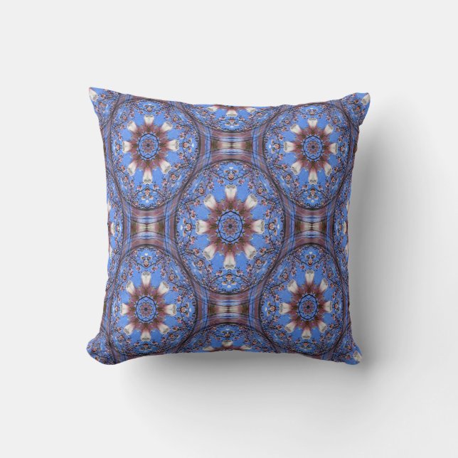 Magnolia Blooms..... Throw Pillow (Front)