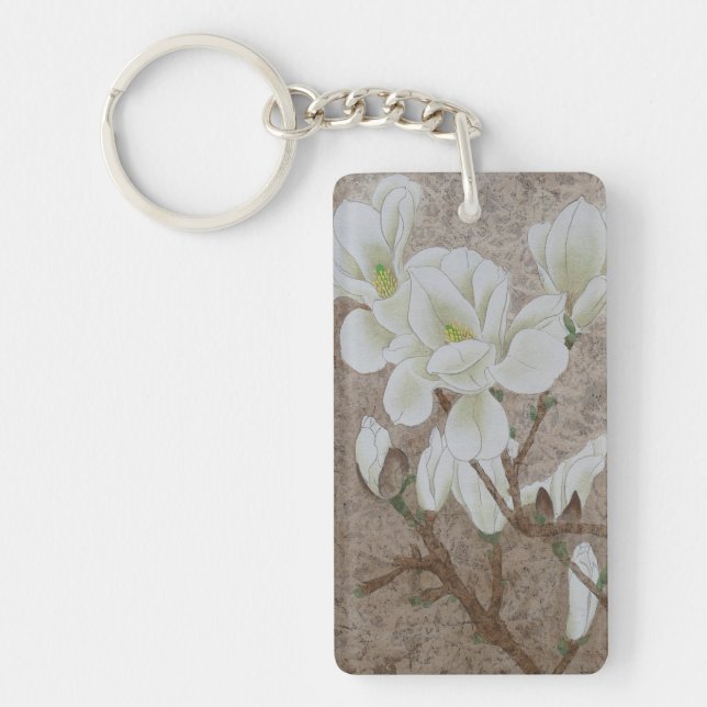 Magnolia Blossom  Keychain (Front)