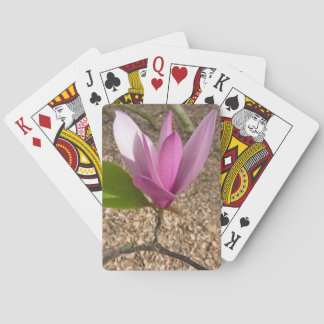 Magnolia blossom playing cards